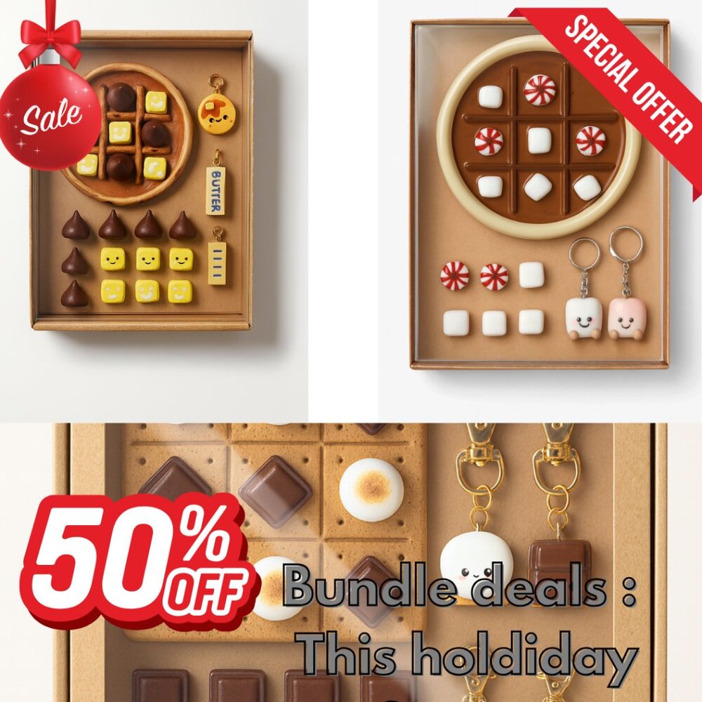 Clay tic tac toe boards
